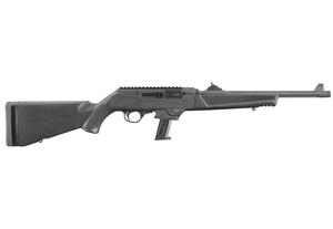 RUGER PC CARBINE 9MM 16IN BLK FLUTED W/ RAIL