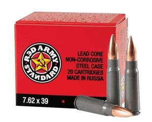 RED ARMY 762X39 122GR FMJ 20/BX