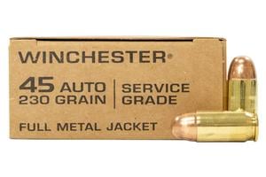 SERVICE GRADE 45ACP 230GR. FMJ 50RD BOX