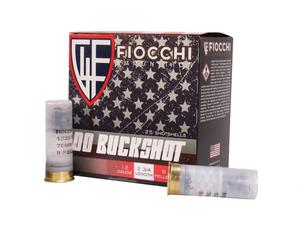 FIOCCHI 12GA 2-3/4IN 00 BUCKSHOT - 25RD BOX