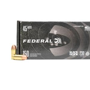 45 AUTO 230GR FMJ 150ROUNDS BLACK PACK