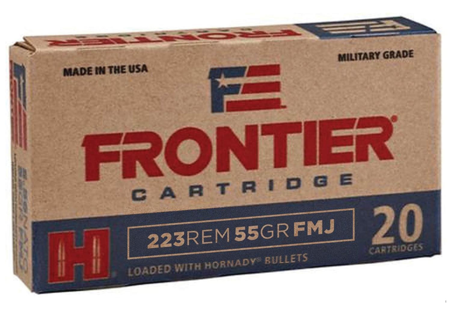  Frontier 223 Remington 55 Gr Full Metal Jacket (Fmj) 20 Bx
