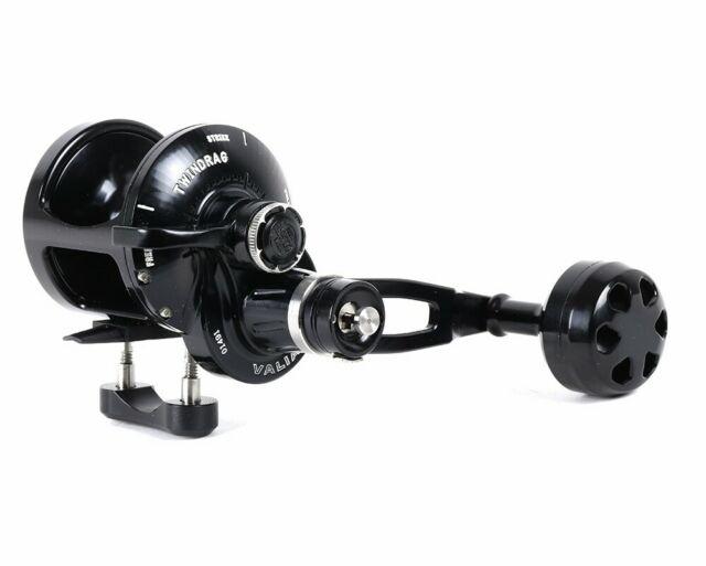 Ammo Bros  ACCURATE BOSS VALIANT 2-SPEED REEL BLACK BV2-500N-B