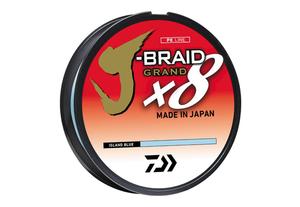 J-BRAID X8 GRAND - ISLAND BLUE 80LB 300YDS 