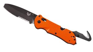 916 TRIAGE MANUAL FOLDING KNIFE 3.4IN N680 BLACK/ORANGE