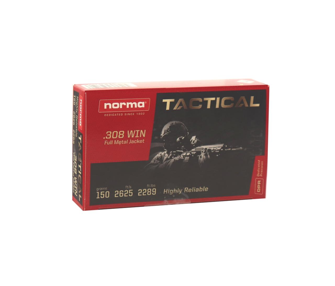  308 Win.Tactical 150gr Fmj 20rds