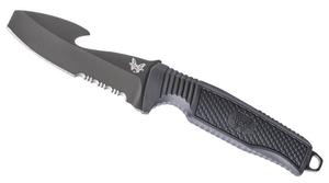 112 H20 FIXED DIVE KNIFE 3.5IN N680 SERRATED BLACK
