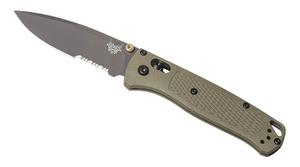 535 BUGOUT MANUAL FOLDING KNIFE 3.24IN S30V GRAY COATED