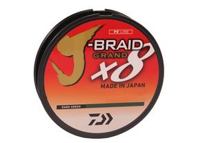 J-BRAID X8 GRAND - DARK GREEN 6LB 300YDS 