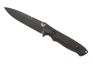 140 NIMRAVUS FIXED BLADE KNIFE 4.5IN 154CM BLACK/BLACK