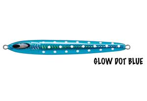 Semi Long Jig 130g Glow Dot Blue