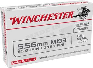 M193 5.56 55GR FMJ 20RDS