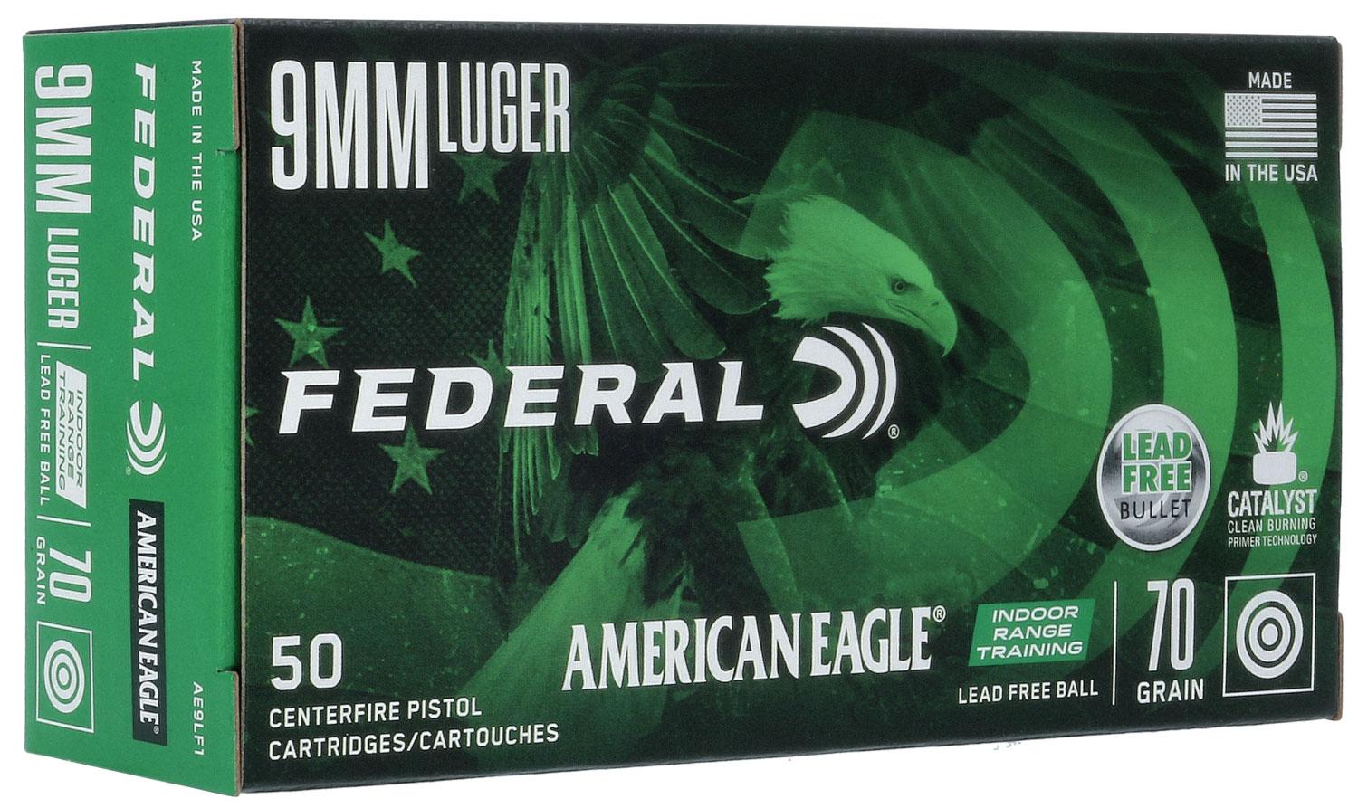  American Eagle - 9mm 70gr.Irt Lf 50rd Box