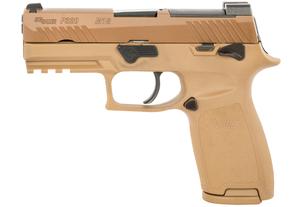 P320 CARRY M18 9MM 3.9IN COYOTE 10RD **PRE-SALE 3rd Delivery**