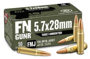 FN GUNR 5.7X28 40GR FMJ 500RDS