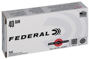 FEDERAL RTP 40SW 180GR FMJ 1000/CS