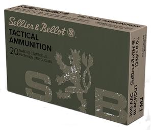 TACTICAL 300BLKOUT 124GR FMJ 20RD BOX