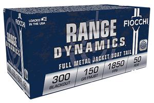 Fiocchi 300 AAC Blackout 150gr FMJ 50 Rds