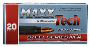 7.62x39 123gr Steel Case 20rd