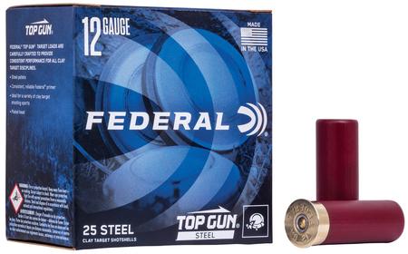 Top Gun Steel 12ga 1-1/8oz 2.75in 7 Shot 25-rd
