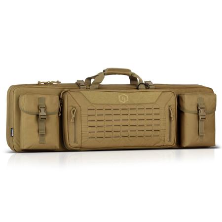 Urban Warfare 42in Double Rifle Case - Tan