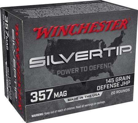 Silvertip 357mag 145gr. Jhp 20rd Box