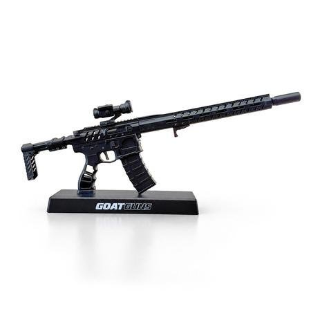 Ar15 Skeleton 1:3 Scale Model - Black