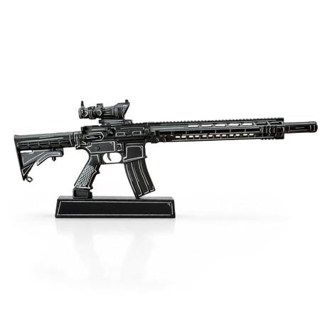 Ar15 1:3 Scale Model - Black Cel Shade
