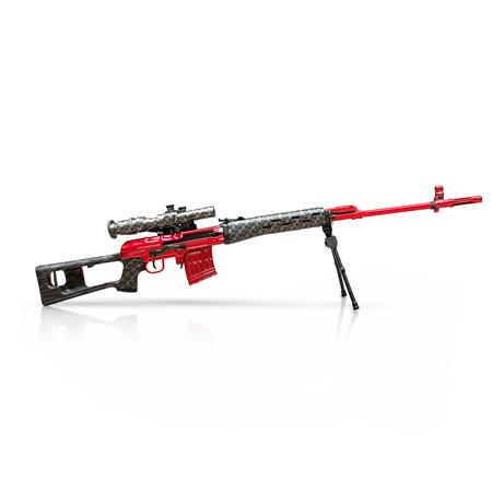 Svd 1:4 Scale Model - Red Team Special Edition