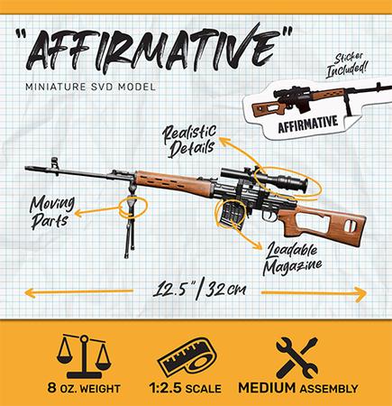 Svd 1:4 Scale Model