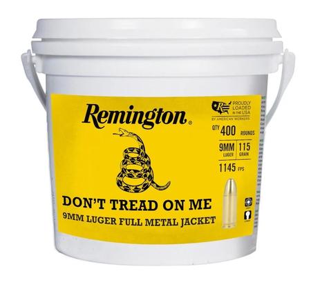 Dtom 9mm 115gr. Fmj 400rd Bucket