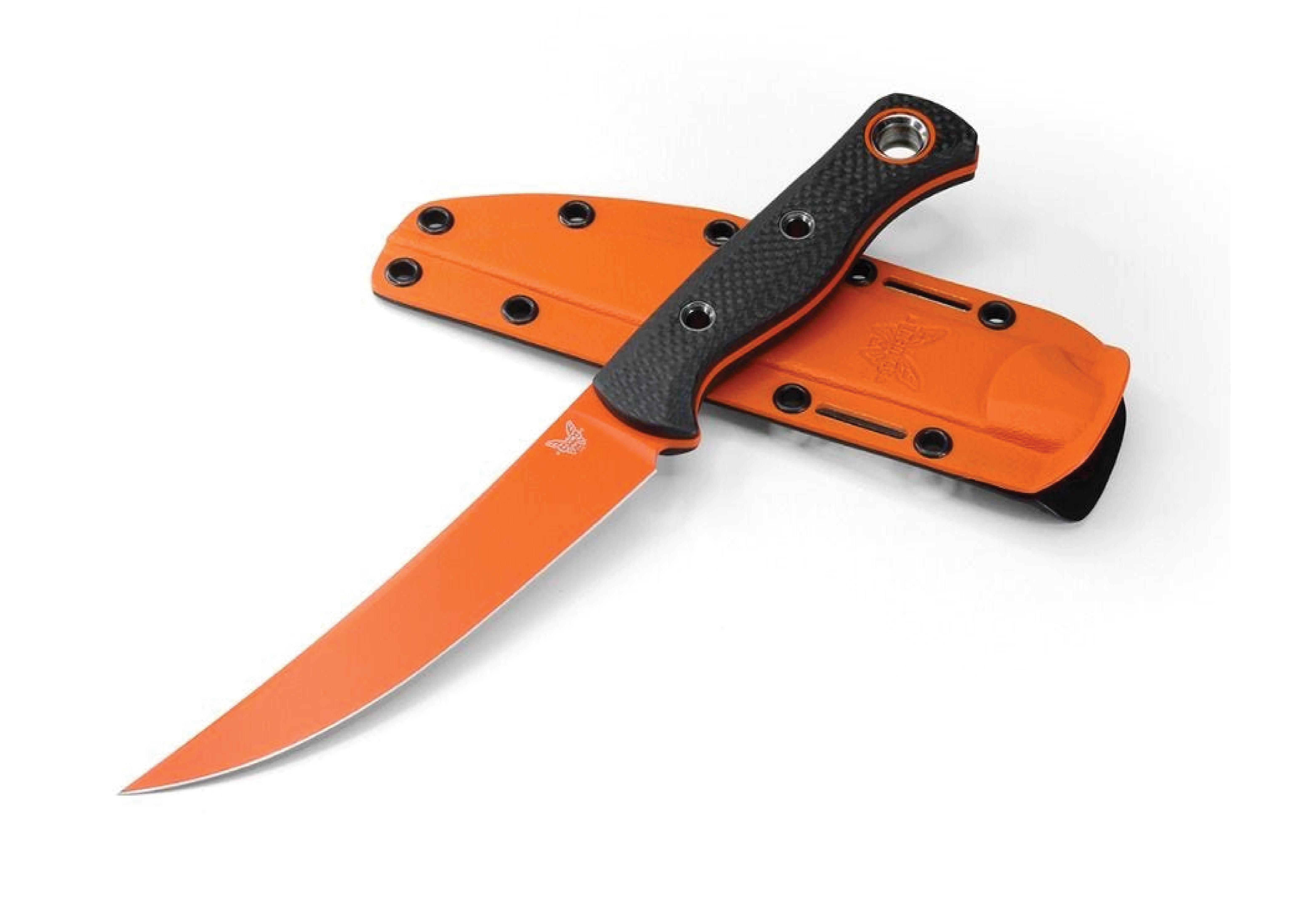 Ammo Bros BENCHMADE 15500 MEATCRAFTER FIXED BLADE KNIFE 6.08IN S45VN